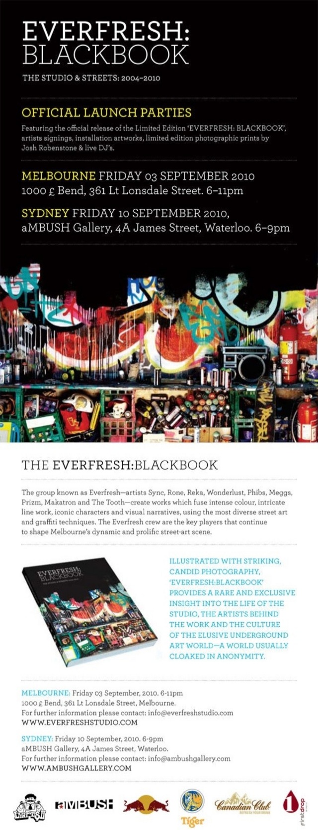 EVERFRESH Melbourne Blackbook Launch Party