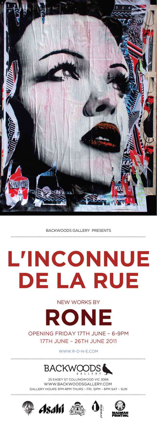 L\'Inconnue De La Rue by Rone